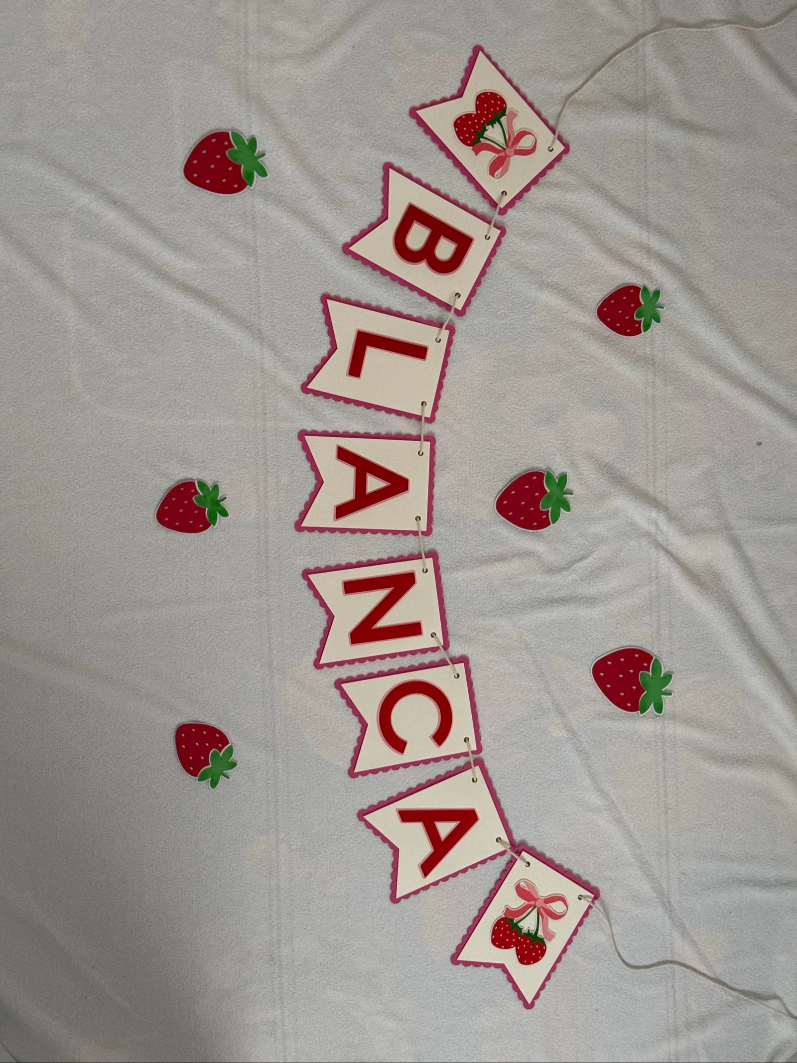 Guirnalda Fresas “Blanca” – photo 2